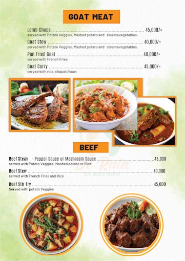 Goat Meat & Beef
