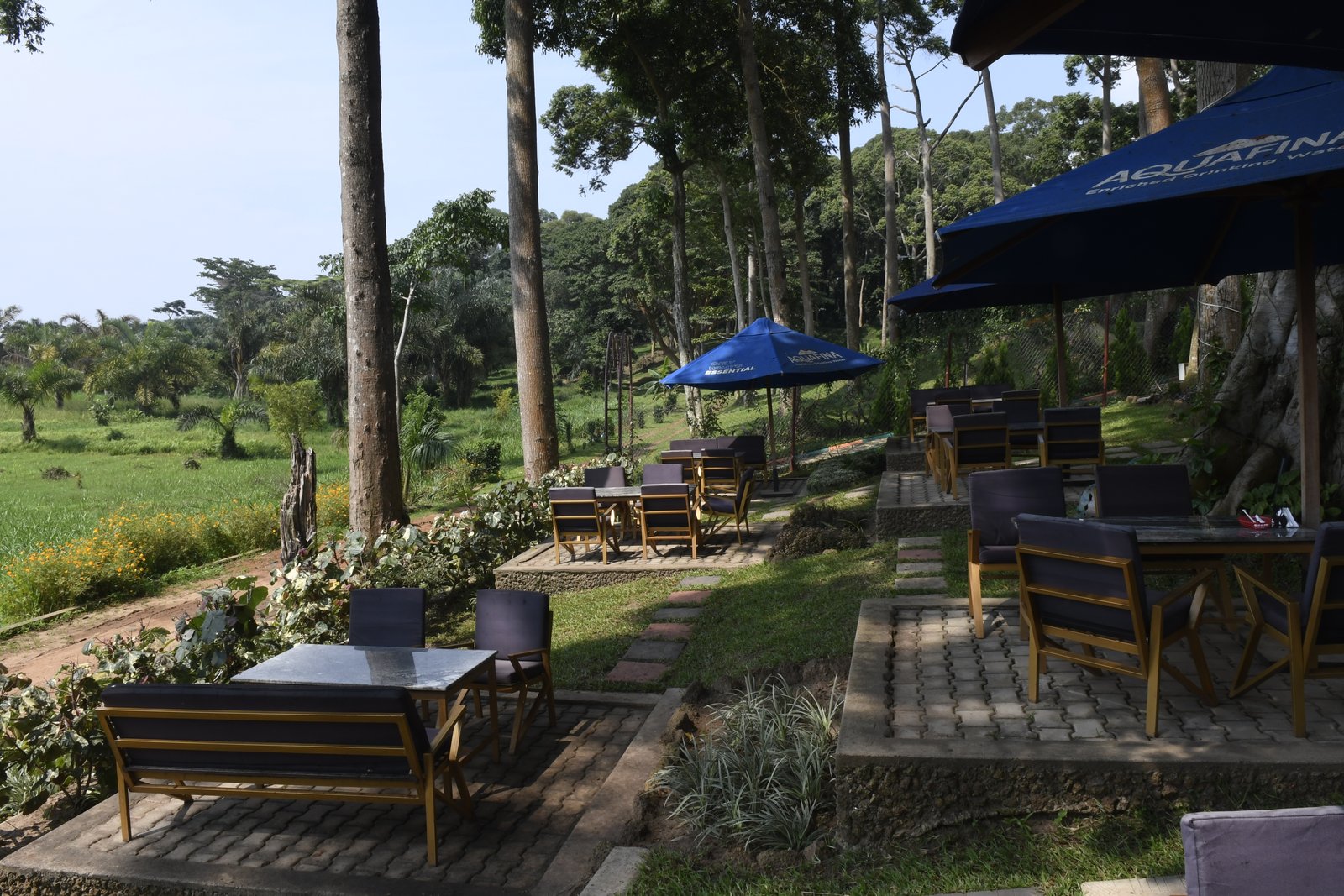 Natural landscape at Lake Victoria eco beach resort